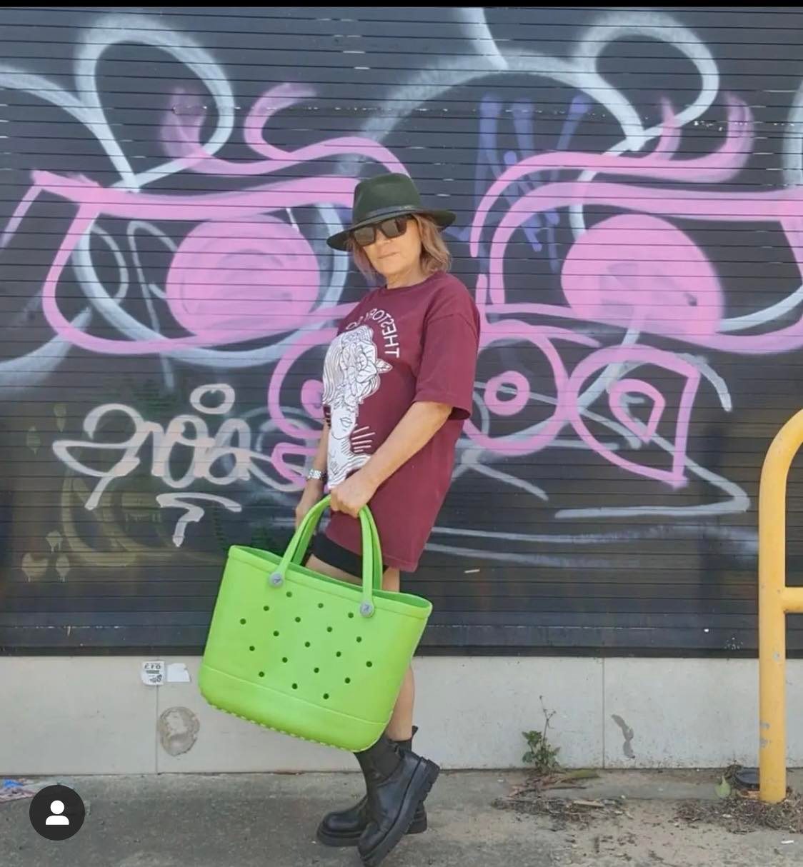 Lime Green Bag