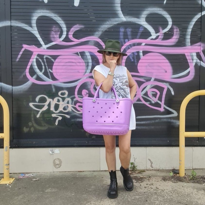Purple bag