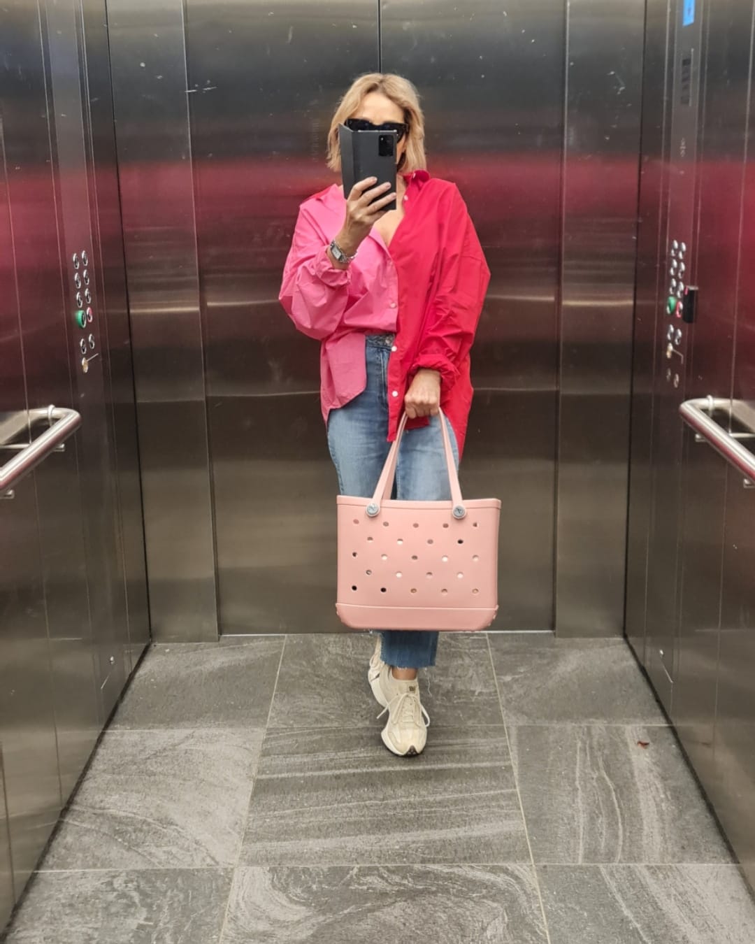 Small baby pink bag