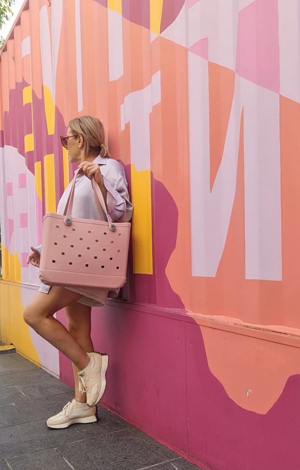 Small baby pink bag